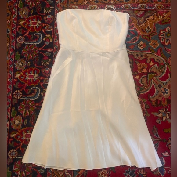 Ann Taylor Silk Strapless Dress NWOT - Picture 1 of 5